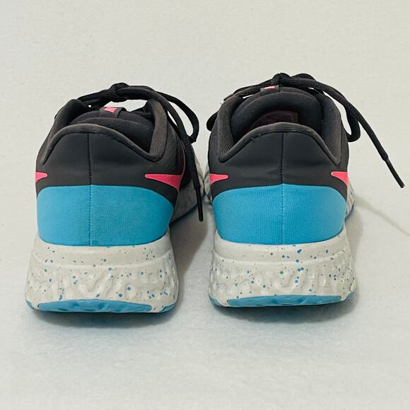 Nike Revolution 5 Women's Size 11 Grey Pink Blue Running Shoes Sneaker CU4830001 - Picture 7 of 10